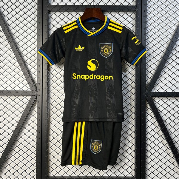 Trikot Manchester United Ausweich Kinder 2025-26